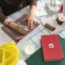 アートとクラフトと心理学で心が軽くなるの講座の風景