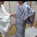 着付け教室　華結びの講座の風景