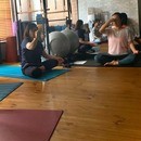 やさしいハタヨガと瞑想の講座の風景