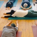 やさしいハタヨガと瞑想の講座の風景