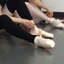 進藤眞代バレエスタジオの講座の風景