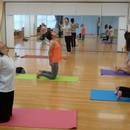 アロマDEチベット体操＆ゆったりYOGAの講座の風景