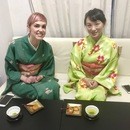 着付け不要の着物教室！3分で着れる着物と帯を作ろうの講座の風景