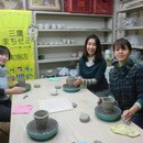 一味違う!!　陶芸教室　陶苑工房の講座の風景