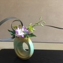 池坊の生花で和モダンを学ぶ！の講座の風景