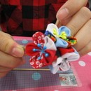 初心者歓迎‼　つまみ細工の講座の風景