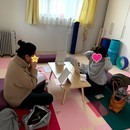 宇都宮市ヨガ&ヘルスケアの教室サロンくりしゅなの講座の風景