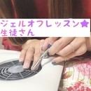 ♡楽しくネイル♡の講座の風景