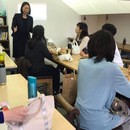 WEBでマンツー「誰でもできる女性のための営業術」の講座の風景