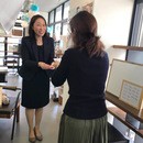 WEBでマンツー「誰でもできる女性のための営業術」の講座の風景