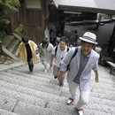 実際の神社をお参りして日本神話を学ぼう！の講座の風景