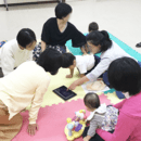 ママのための片付けなくてもいいお家をつくる教室の講座の風景