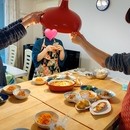 料理がぐっとラクになる！段取り料理の料理教室の講座の風景