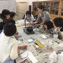 多数の指導歴有！お肌の為の石鹸レシピ組み立て方講座の講座の風景