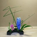 ご自宅の飾りたい場所に合わせて花レッスンをしますの講座の風景