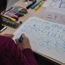 残したいものを楽しく描く！グラレコ講座の講座の風景