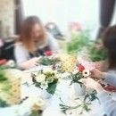 お花のあるくらし いけばな、フラワー教室の講座の風景