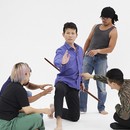 殺陣とは、護身術って？占い付きあり、気軽に聞ける♡の講座の風景