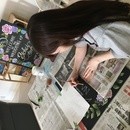 Hiapoチョークアート＆ロースイーツ教室の講座の風景