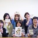誰でも楽しく書ける筆文字講座♪の講座の風景