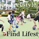 未経験・初心者のフリースタイルフットボール体験教室の講座の風景