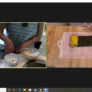 大阪巻子のデコ巻き寿司教室(Colore)の講座の風景