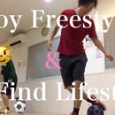 未経験・初心者のフリースタイルフットボール体験教室の講座の風景