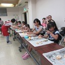 もくもく楽舎の木工＆工作教室の講座の風景