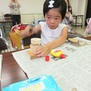 もくもく楽舎の木工＆工作教室の講座の風景