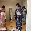 簡単、きれい、楽、女子力アップ着付け♫の講座の風景