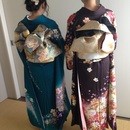 簡単、きれい、楽、女子力アップ着付け♫の講座の風景