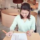 文字から創る最強マインド！楽に生きる心を育てま書♪の講座の風景