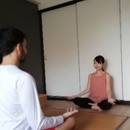はじめての方も大丈夫～優しいヨガレッスン～の講座の風景