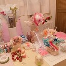 横浜市港北区　フラワー教室ラピヌlapineの講座の風景