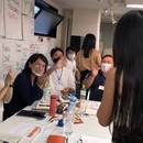 可愛い花あんこアート × 教室プロデュース の講座の風景