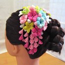 初心者歓迎‼　つまみ細工の講座の風景