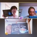 Hiapoチョークアート＆ロースイーツ教室の講座の風景