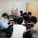 やってみよ！プログラミング！の講座の風景