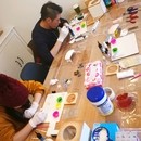 現役作家が教える売れる！レジンアクセサリー講座の講座の風景