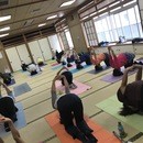 生着密着型のレッスン！エンジョイヨガ♪の講座の風景