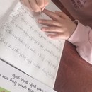 ホームバイリンガル体験教室の講座の風景