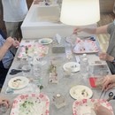 サロンn.flowersの講座の風景