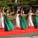 キラキラ子供大人Hawaiian Hula大阪の講座の風景