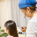 ヘアーアレンジを学んで大変身！！の講座の風景