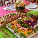 家庭料理のプロと！今日の夕食五色で丸ごとお任せ‼の講座の風景