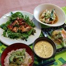 家庭料理のプロと！今日の夕食五色で丸ごとお任せ‼の講座の風景