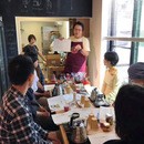 コーヒーとはちみつをもっと美味しく！の講座の風景