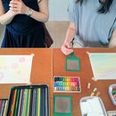 創造力を高める！ビジョンアートセラピー＆瞑想教室の講座の風景