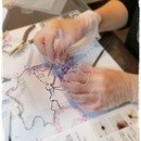 手作りアクセサリー教室RIPPLE～リプル～の講座の風景