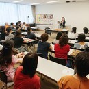 色が変われば印象が変わり、心が変わり、人生が変わるの講座の風景